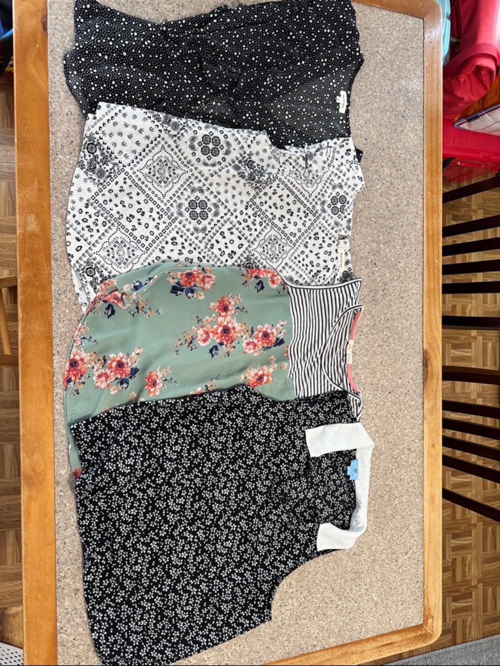 4 Size Large tank tops/ blouses. All super cute
